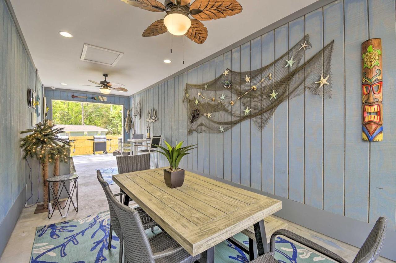 Ocean Isle Beach Home With Shared Lanai And Grill Exterior photo
